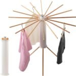 Waterproof Teak Tripod Folding Drying Rack