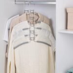 Multi Tier Anti Shoulder Bump Sweater Hangers
