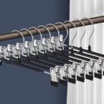 Adjustable Non Slip Skirt and Trouser Clip Hangers