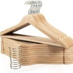 Natural Wood Swivel Hook Hangers