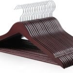 Sturdy Cherry Wood Suit Hangers