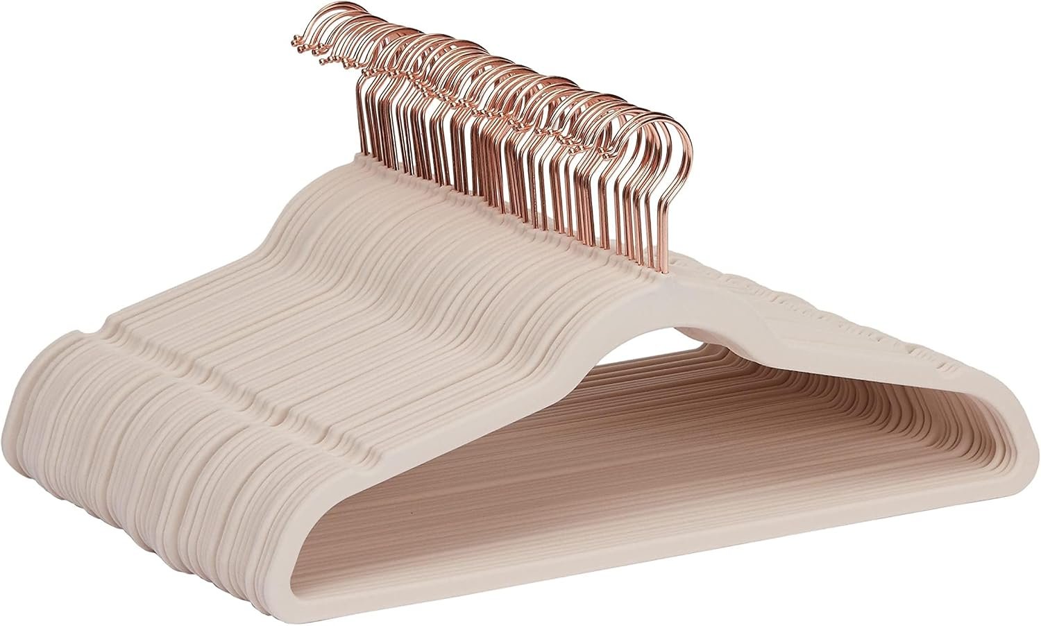 71aI-PV6ERL._AC_SL1500_.jpg Pink and Rose Gold Non Slip Hangers - Image 1