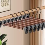Adjustable Wooden Trouser Clip Hangers