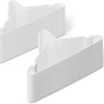 Space Saving White Plastic Hangers