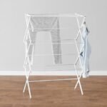 Foldable Clothes Drying Rack with Expandable Hanging Space